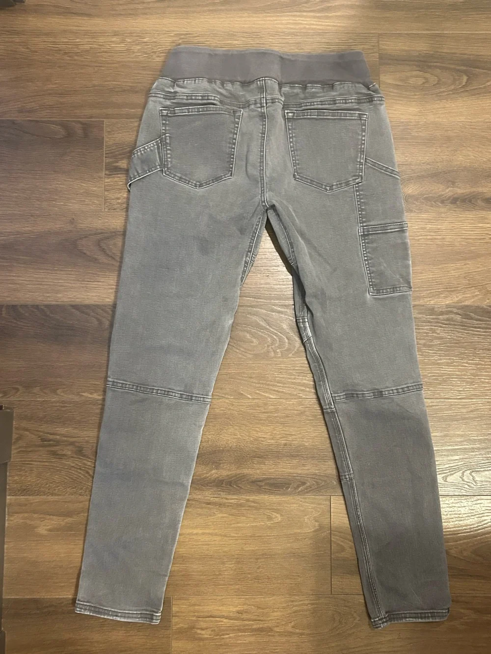 Dovetail Workwear Christa X Utility Work Pants Women’s 10/12 Gray Skinny -comfy! - Picture 5 of 7